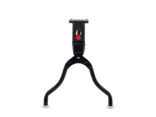 Hebie middenstandaard dubbel Rex 24" 19cm zwart