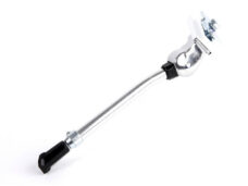 Soporte central estrecho Mirage de 24 a 28 pulgadas, ajustable en 18 mm, color plata.