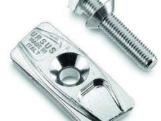 Ursus adapterplaat Jumbo M10x75 aluminium zilver