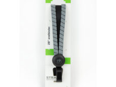 Widek triobinder Eye met haak 24+2x12mm zwart/steengrijs