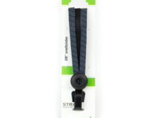 Widek triobinder Eye met haak 3x12mm zwart/blauwgrijs