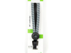 Widek triobinder Eye met haak 3x12mm zwart/steengrijs