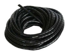 Kabel/frame-beschermer spiraal 9-30mm zwart (25m)