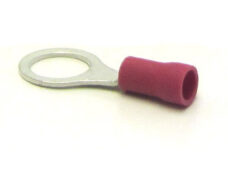 Bofix kabelschoen AMP oog M8 rood (25st)
