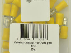 Bofix kabelschoen AMP stekker man rond 4