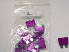 Steekzekering universeel 1A Violet/Paars 830001  10 stuks
