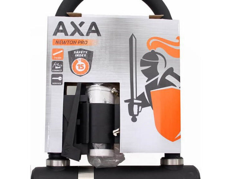 AXA U-beugelslot Newton Pro 190mm zwart ART***