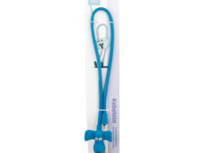 PexKids kabelslot Flappie siliconen ø1x58cm blauw