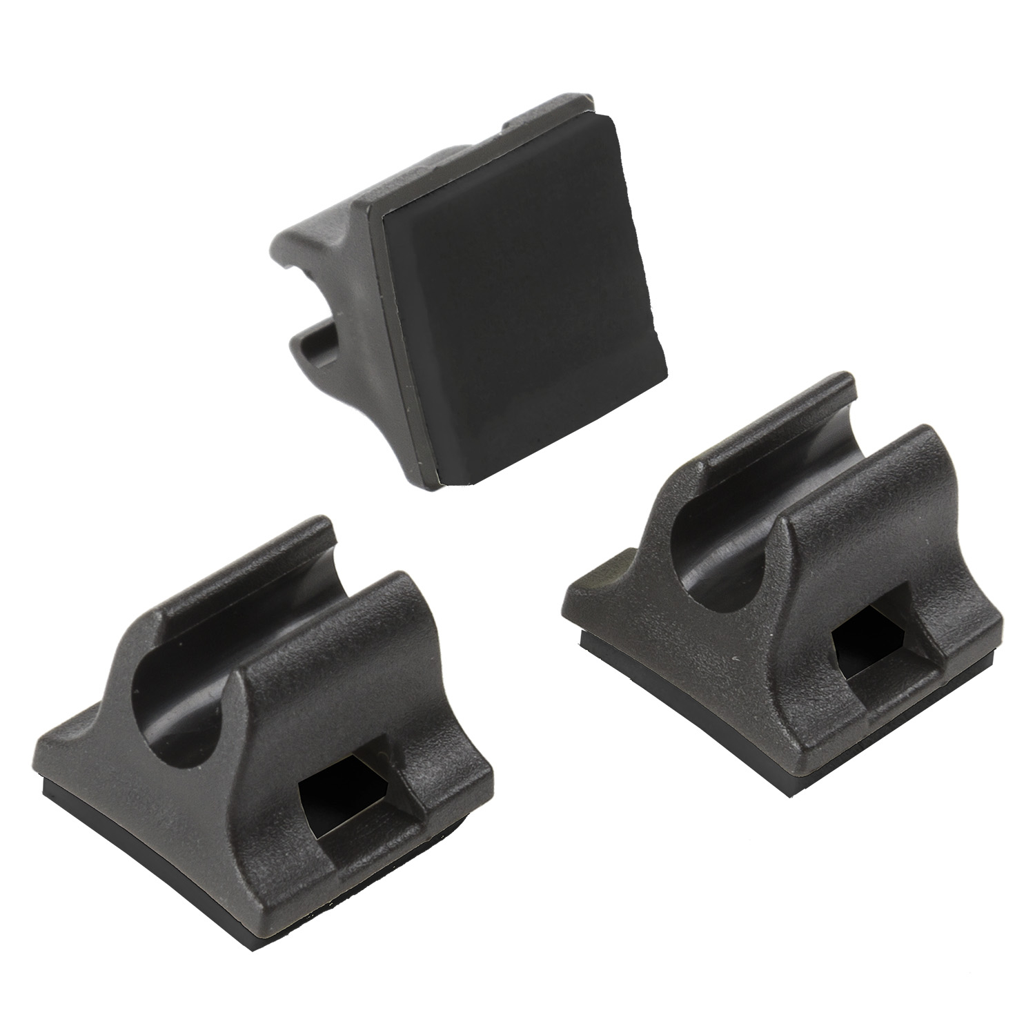 M-Wave kabelgeleider 4-5 mm zwart (3 stuks)