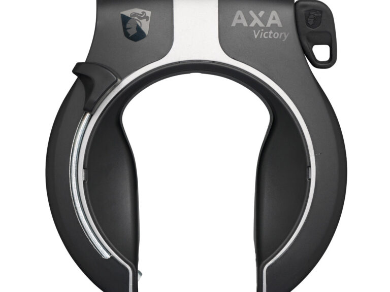 AXA veiligheidsslot Victory glans zwart grijze streep OEM