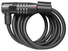 Trelock SK312 spiraalkabelslot code 180/12mm zwart