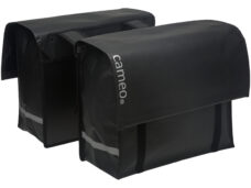 New Looxs dubbele tas Cameo Bisonyl 46l mat zwart