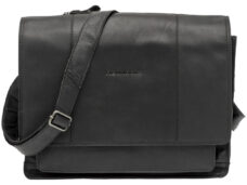 New Looxs laptoptas Fellini leer 18l zwart
