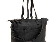 Nuova borsa per laptop Looxs Verla 21l in pelle nera