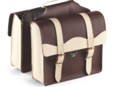 Monte Grappa dubbele tas 17L Bauletto Testa di Moro/cream