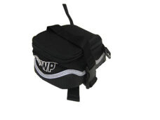 VWP Zadeltas klein nylon zwart met riempjes