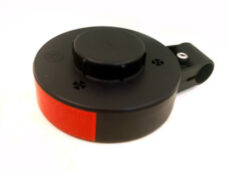Tube-box zwart m/reflex-strip