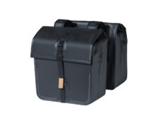 Basil dubbele tas Urban Dry 50-liter solid black 17659