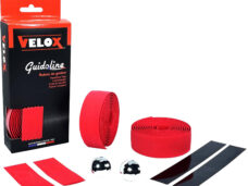 Velox stuurtape Maxi Cork rood (2st)