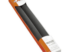 Ergotec stuurfoam Milano 22x6mm 400mm zwart (2st)