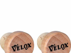 Velox stuurdop hout vintage (2st)