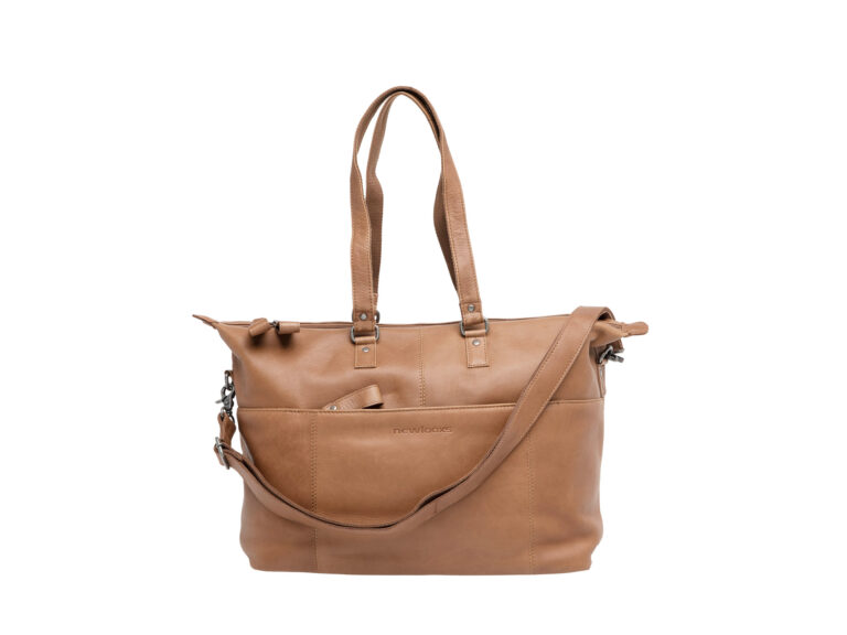 New Looxs laptoptas Verla 21l leer cognac