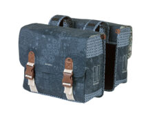 Basil dubbele tas Boheme 35l indigo