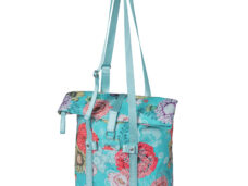 Basil Bloom Field fietsshopper 15-20L hemelsblauw