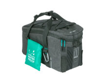 Basil Discovery 365D tas voor bagagedrager M 9L zwart melee
