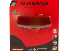Spanninga achterlicht Solo XB batterij 50+80mm
