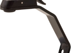 Spanninga RVS koplamp voorvorkbeugel BR500 zwart
