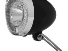 Union LED klassieke batterij  koplamp (20 Lux) zwart K-1122