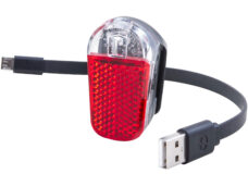 Spanninga achterlicht Pyro USB oplaadbaar