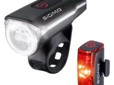 Sigma verlichtingsset Aura 60 lux + Infinity USB