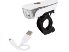 IkziLight koplamp Goodnight Ahead USB oplaadbaar wit