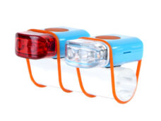 IkziLight verlichtingsset Stripties LED elastiek blauw