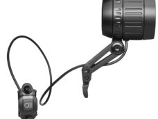 Busch & Müller koplamp Lumotec IQ-XM LED 80/120lux alu zwart