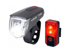 VDO verlichtingsset Eco light M90FL USB 90 Lux + RED PLUS RL