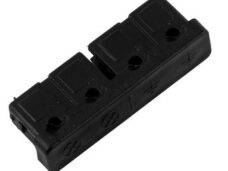 AXA stekker draadbevestiging "HR" Traction dynamo zwart