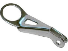 Bofix 230102 snephaak/lamphaak verchroomd p/10 Bofix 230102