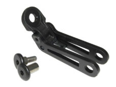 Busch & Müller koplamphaak verstelbaar 40/32mm zwart
