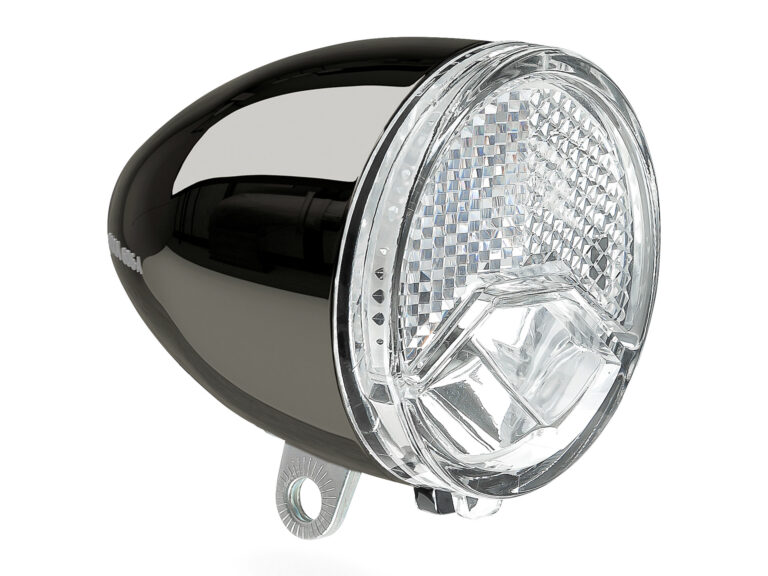 AXA koplamp 606 Auto 15 lux Dark Crome 60cm wire