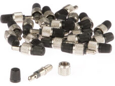 Alligator ventiel 9mm HV staal zilver (25st)