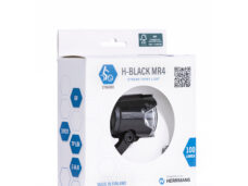 Herrmans koplamp H-Black MR4 dynamo on/off 100 lumen zwart