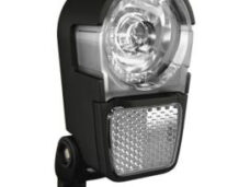 Herrmans koplamp H-ike LED batterij met reflector zwart