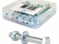 Bofix vork-kroonbout M6-45 compleet (10st)