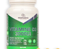 Neapharma capsules vitamine D3 3000iu pot (120st)