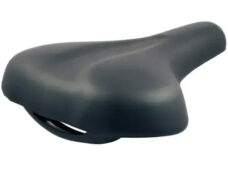 Selle San Remo zadel Zurigo met handgreep zwart OEM