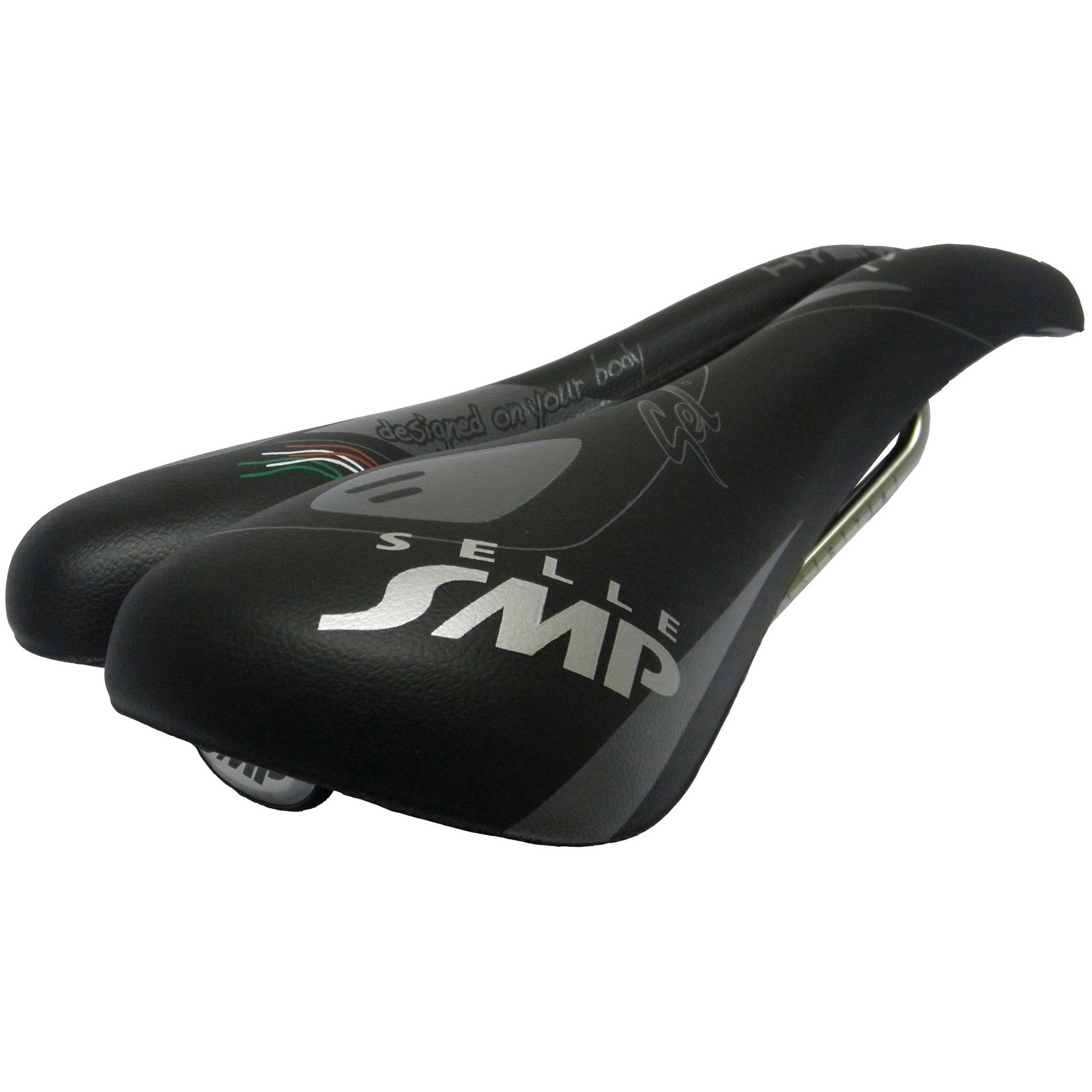 SMP zadel Tour Hybrid gel "Designed on your body" zwart