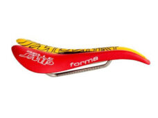 SMP zadel Pro Forma geel/rood TESTZADEL